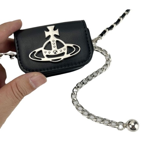 European and American Queen Mother Three-dimensional Planet Mini Bag Women's Decorative Versatile Fashion Waist Bag Decorative External Waist Chain Bag
