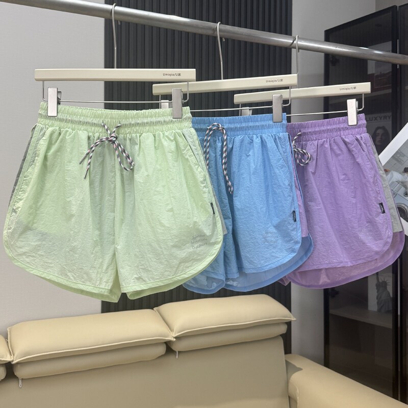 Kemi Ai Jiao Jia! Outdoor Mountain-Style Lightweight Breathable Waterproof Elastic Waist Hiking and Mountaineering Anti-Exposure Quick-Dry Shorts Kemi Ai Jiao Jia! Outdoor Mountain-Style Lightweight Breathable Waterproof Elastic Waist Hiking and Mountaineering Anti-Exposure Quick-Dry Shorts
