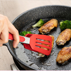 シャベル型9インチ12インチ食品クリップシリコン食品クリップステーキクリップキッチン家庭用ベーカリーパンクリップバーベキュークリップ