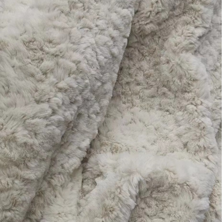 Mocha oso conejo pelo cepillo flor ropa bolsa tela de juguete