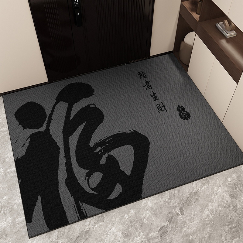 引っ越し玄関ドアマット、新築祝いドアマット、赤い玄関ドアマット、引っ越し祝い用品、フットマット、ウェディングカーペット、新品|undefined
