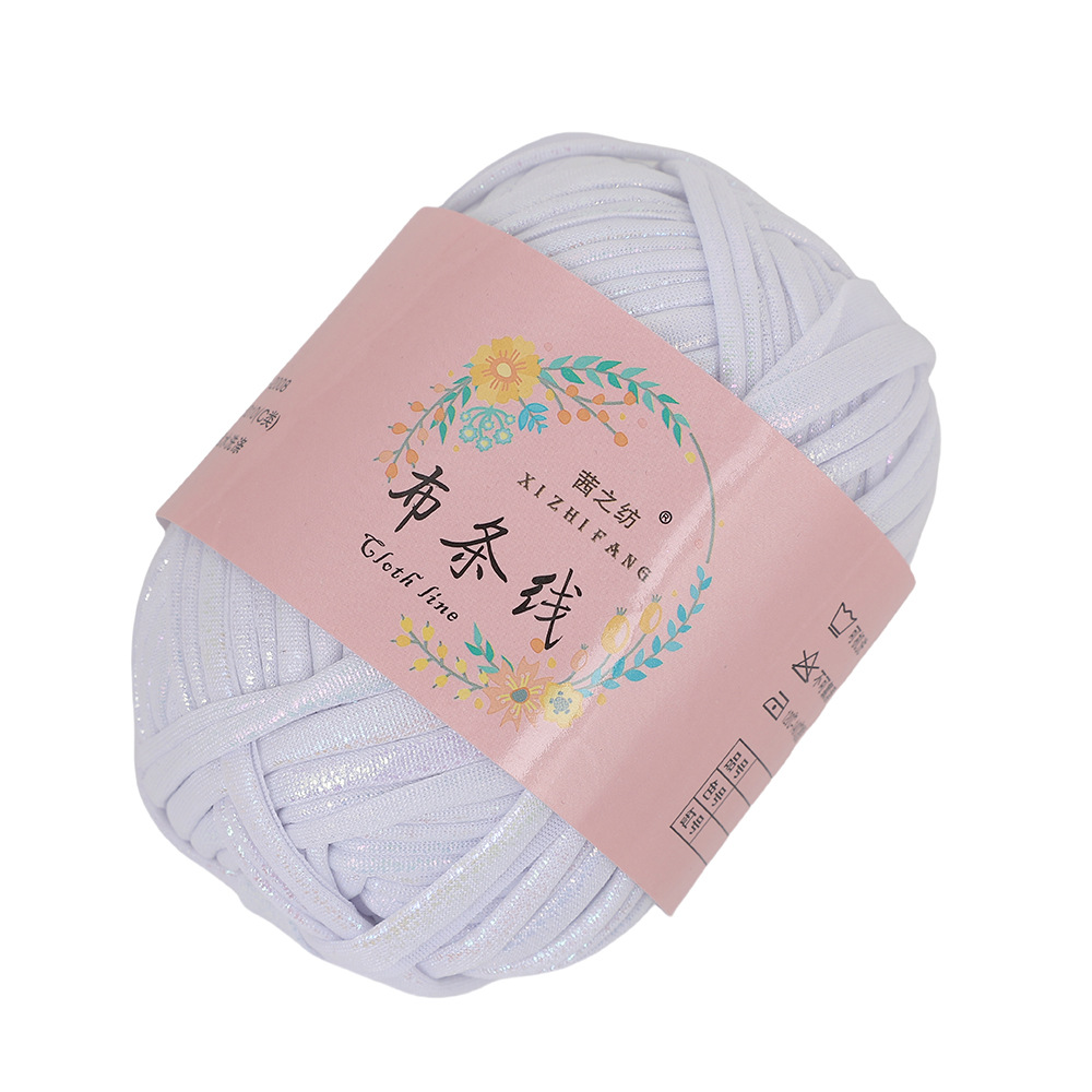 Línea textil Qian Zhi hilo de color mágico tejido a mano hilo de fantasía de color bricolaje en stock fábrica al por mayor