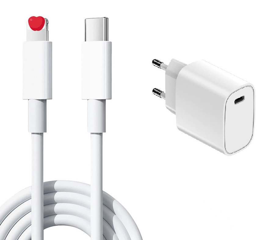 Яблоко, () iPhone17, совместимый зарядное устройство, мобильный телефон, набор зарядки, 20W