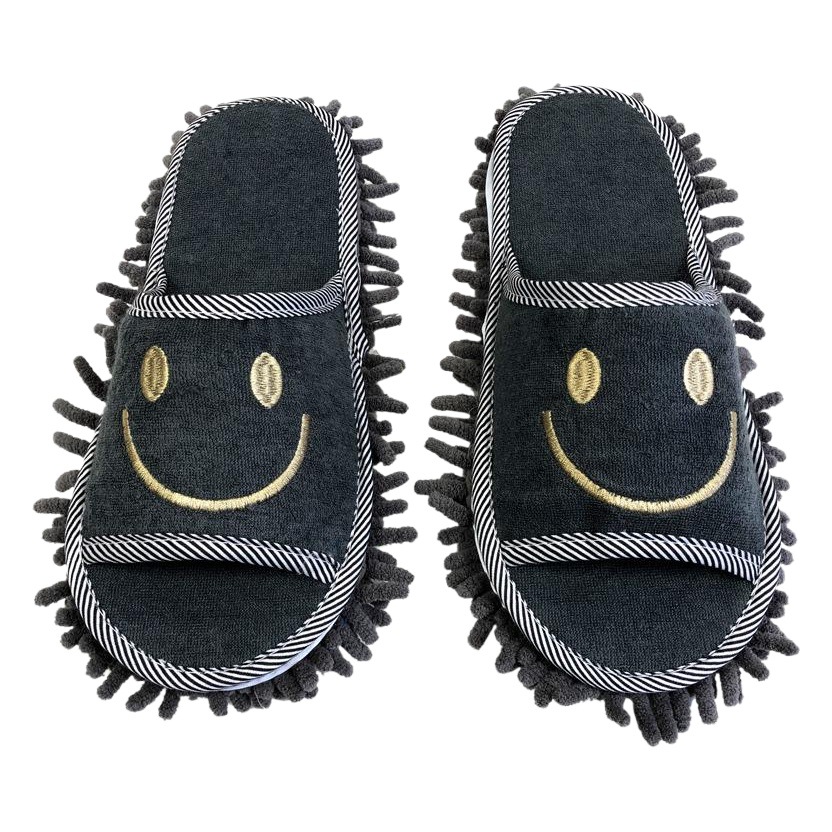Towel Cotton Cross-border Foreign Trade Japan Korean Style Lazy Slippers Floor Sweeping Mute Slippers Removable