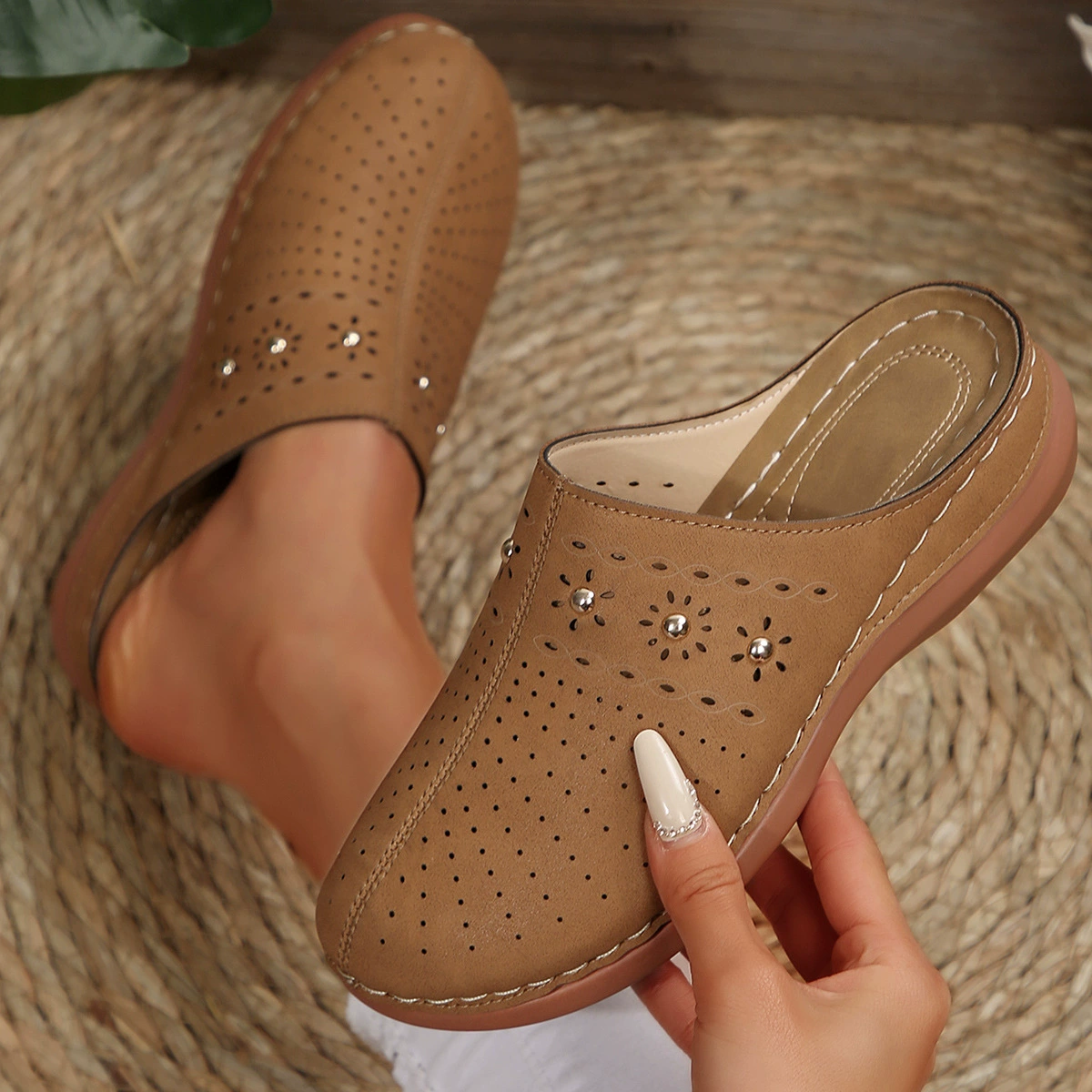 (Cross-border trading), summer universal non-slip slippers, plus size