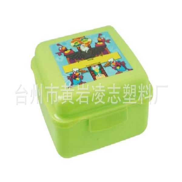 Plastic children's lunch box