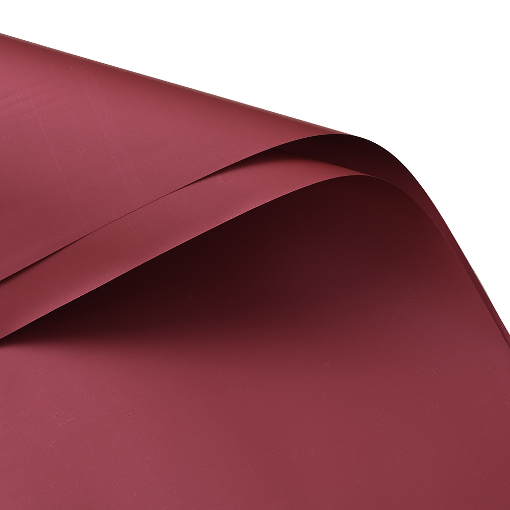 Jiemi materiales de flores florería floristería papel de embalaje de flores impermeable papel euroasiático de dos colores color sólido papel Ouya papel de embalaje de ramo