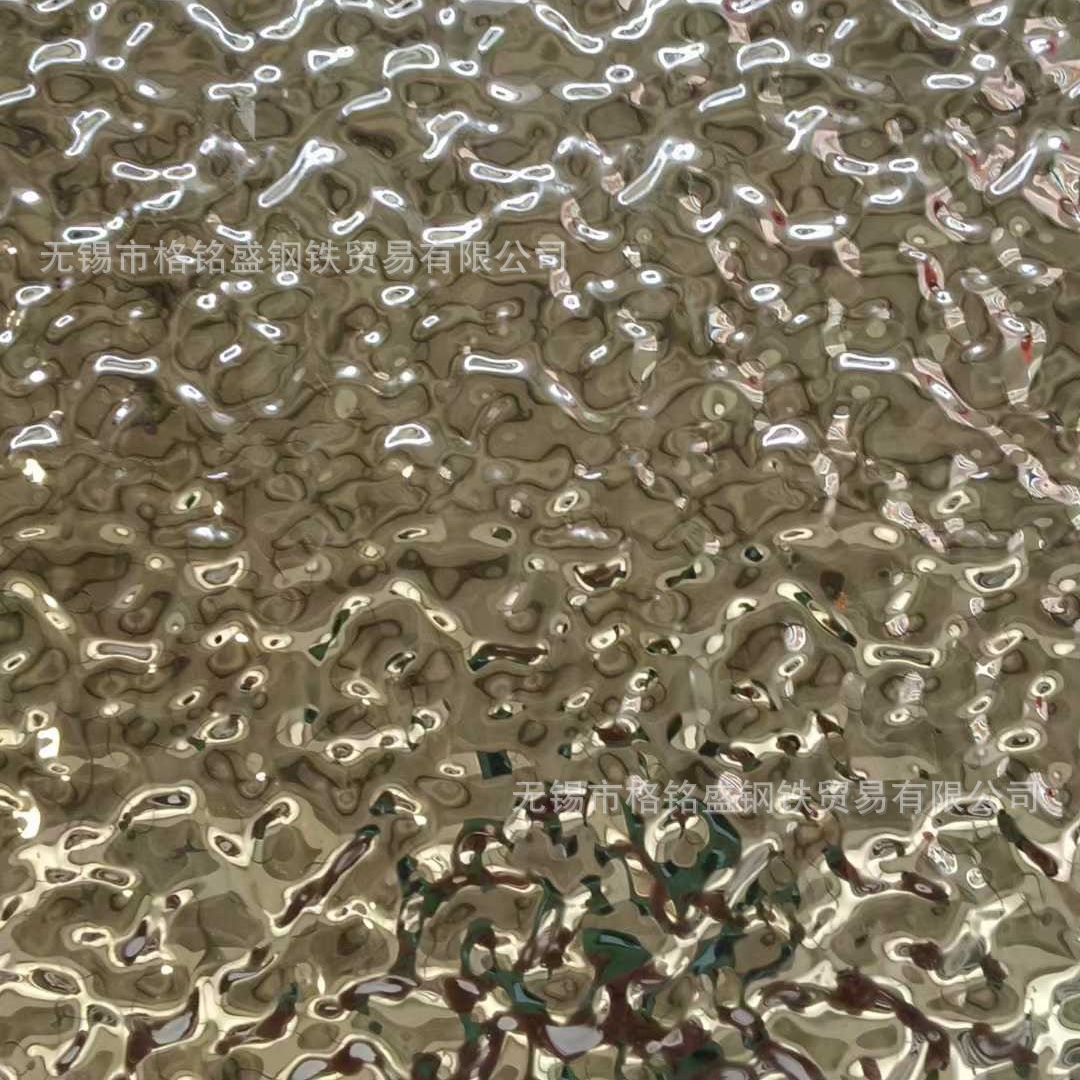 水波纹不锈钢板天花吊顶 304镜面水波纹板 304不锈钢水波纹板