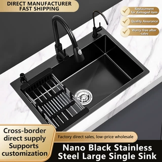 Direct Manufacturer Export Only Stainless Steel Black Nano K