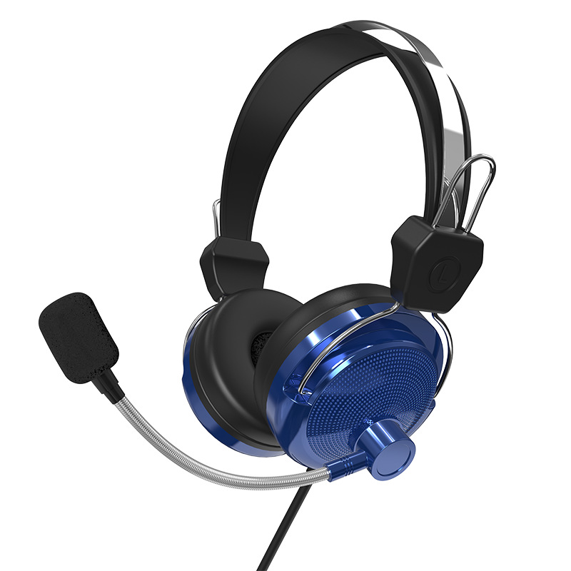 Nuevos auriculares 301 cómodos para usar llamadas de reducción de ruido juegos de deportes electrónicos computadora auriculares con cable en stock