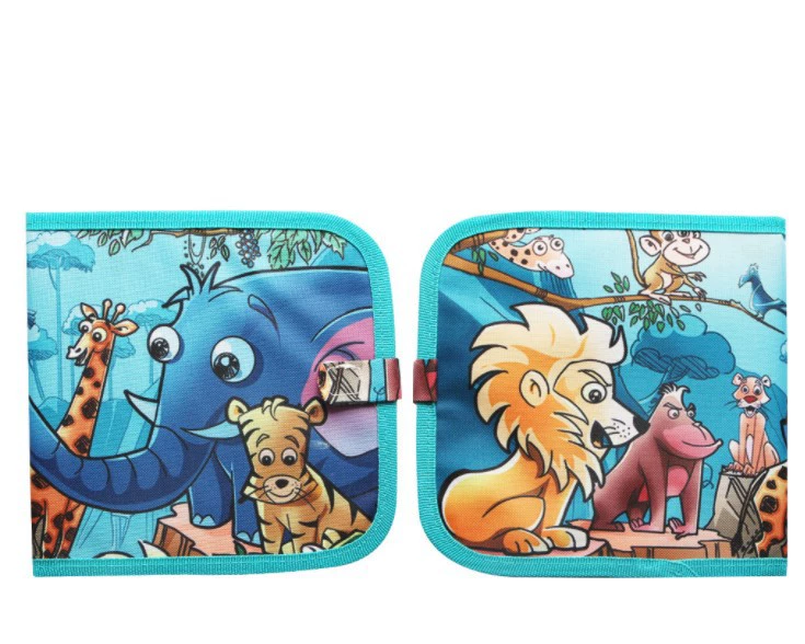 Children's handheld drawing board, cloth book dust-free, chalk, canvas, toy, science and technology