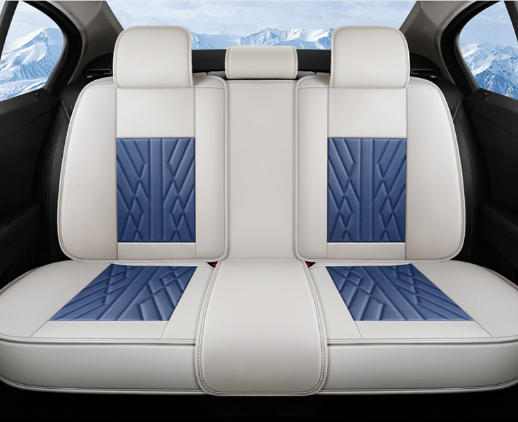 New Car Seat Cushion, Full Leather, All-Inclusive Car Cushion, Seat Cover, Four-Season Universal Leather Cushion, Car Cover, Cross-Border Wholesale