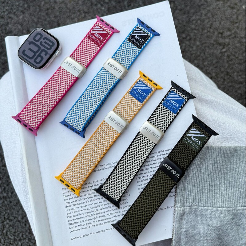 Sport Elastic Sports Magnetic Woven Watch Strap Suitable for Apple Watch iWatch 11 Generation 10/987Ultrase