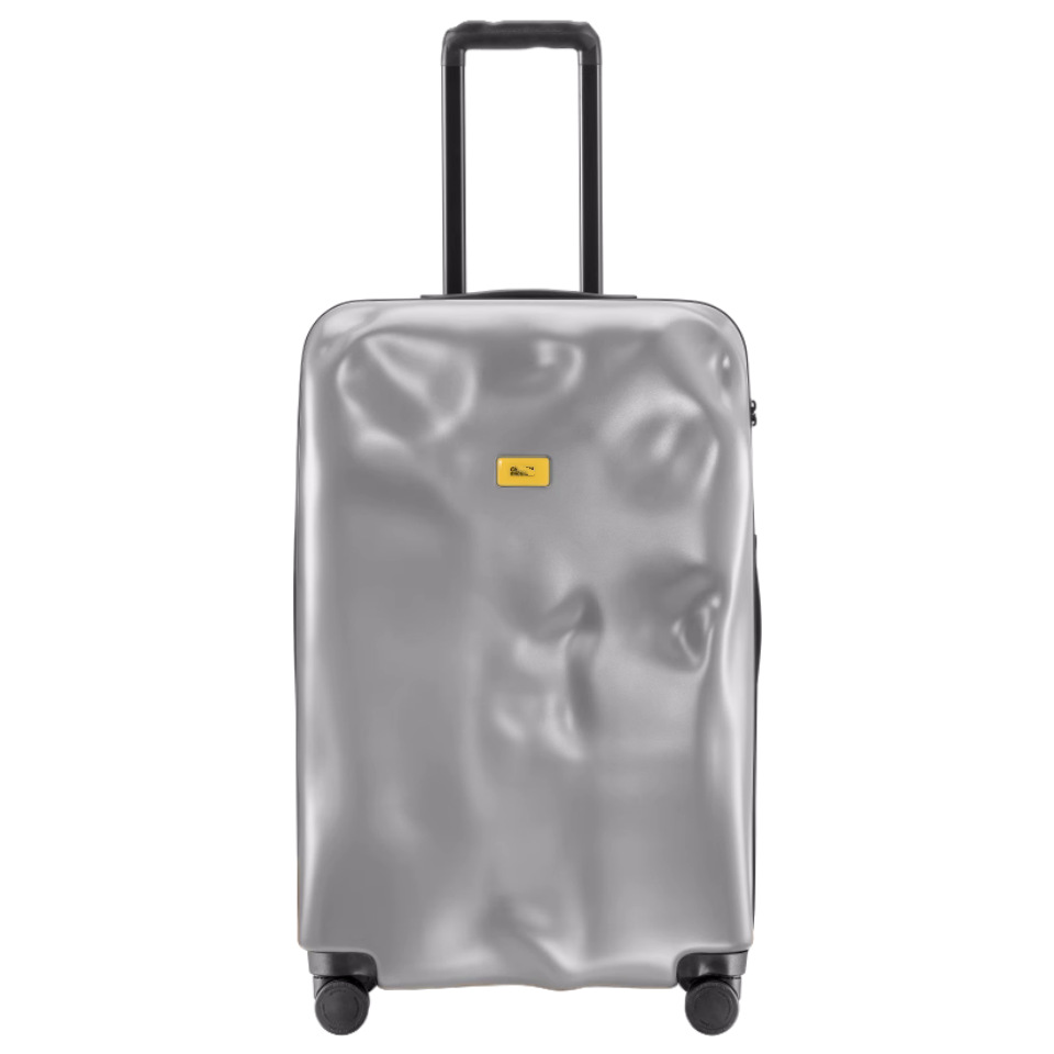 クラッシュ耐性のある箱、凹凸のある隕石痕のあるスーツケース、耐久性のあるジッパー付きPCローダースーツケース、スポーツトラベルスーツケース、機内持ち込みスーツケース