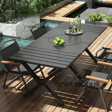 户外桌露营庭院烧烤野餐便携式蛋卷桌套装家用室内围炉煮茶折叠桌