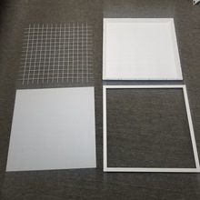 防爆面板灯套件6060防爆平板灯外壳灯具护网灯具防爆配件厂家直销