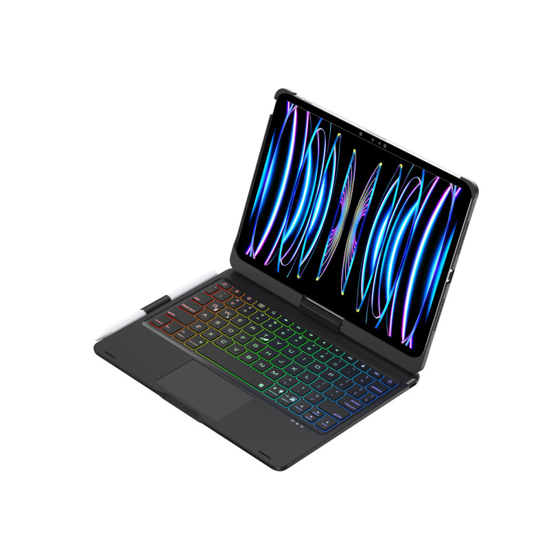 iPad回転キーボードは、iPad Air 13inch保護ケース、iPad第11世代バックライト付きMini 7 Magic Keyboardに適しています。|undefined