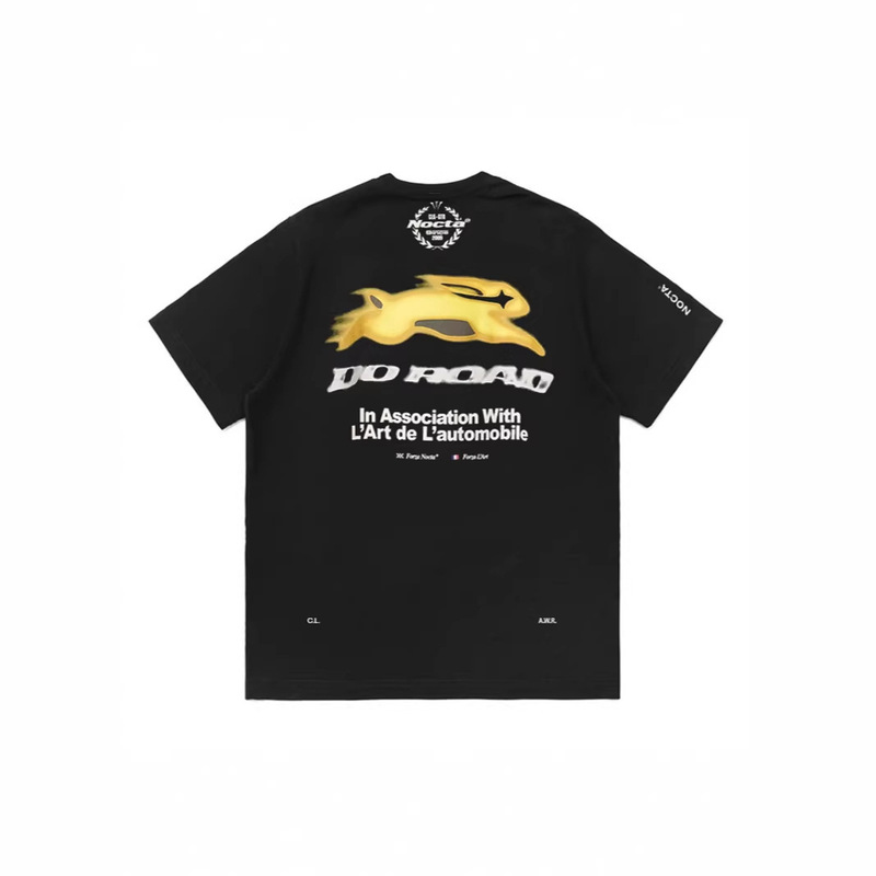 25Ss New Nocta Joint Series Men's and Women's Summer Short-Sleeved T-Shirts Pure Cotton Sports Tops 25Ss New Nocta Joint Series Men's and Women's Summer Short-Sleeved T-Shirts Pure Cotton Sports Tops