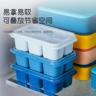冰塊模具家用冰格制冰盒大冰球凍冰塊矽膠帶蓋子冰箱自制創意神器