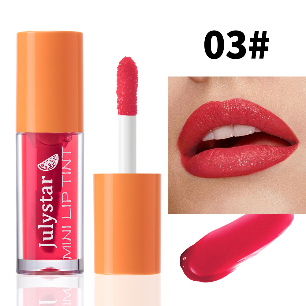 Julystar Cartoon Pattern Duck Lipstick Water Dye Lip Gloss 6-piece Set Lip Gloss undefined