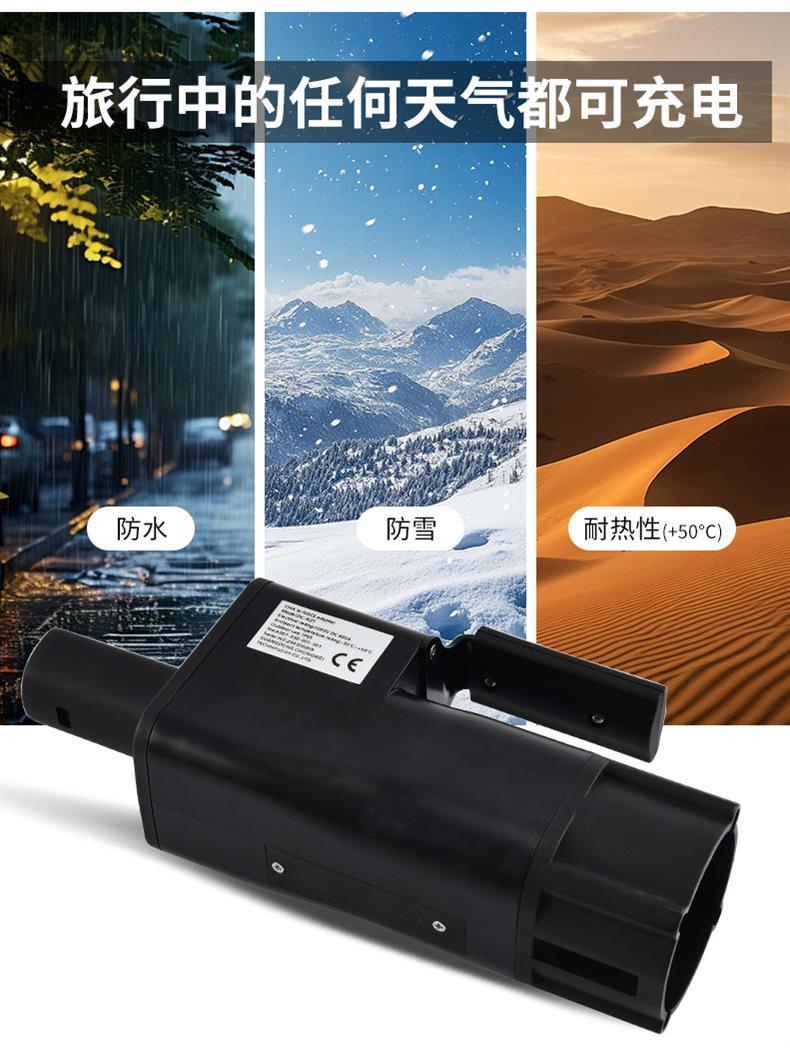 Factory cross-border design DC Japanese standard to Tesla standard adapter for new energy vehicle CHA-NACS DC charging piles