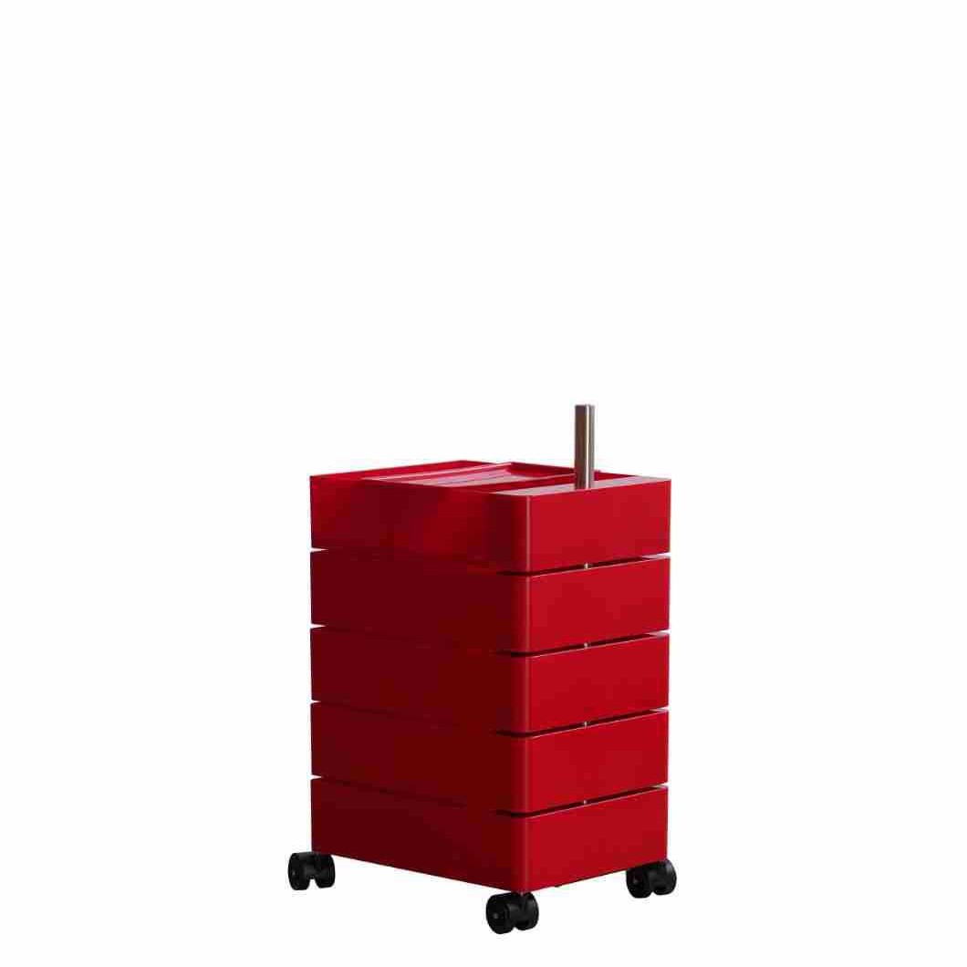 回転収納キャビネット移動可能ベッドサイドキャビネットinsサイドキャビネットシンプル北欧ロッカーネット赤化粧品収納キャビネット