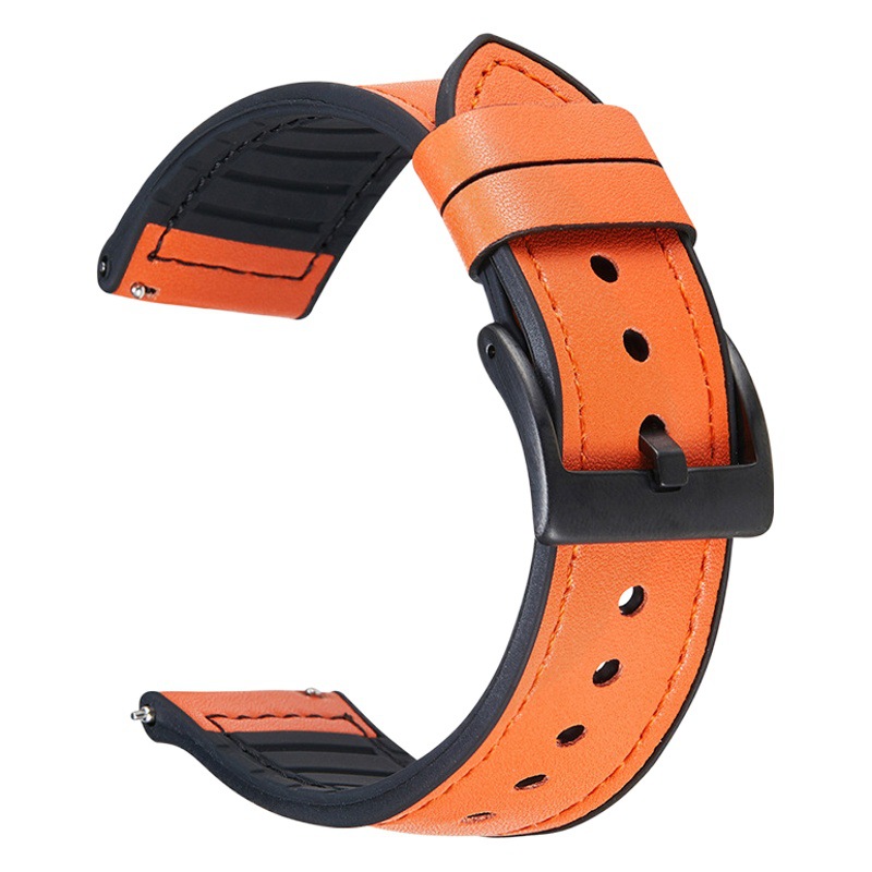 サムスンの腕時計に適しています。シリコンゴムは革のバンドを貼ります。ファーウェイgtシリーズの知能は革のバンドを分解します。20/22mmです。