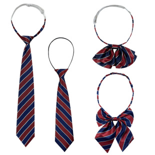 Girl's collar flower middle and big children's school uniform accessories student performance bow tie free Bow boy Performance tie foreign trade