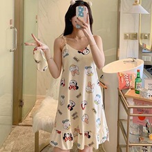 �ļ����޵���˯ȹ��Ů���ص污��Ҿӷ�ȹ�ӿ�ͨӡ��������ó�羳