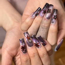 24Ƭ��������ˮ����ɫ�u׃����D��ӡ���ɲ�ж��ָ�������NƬnail