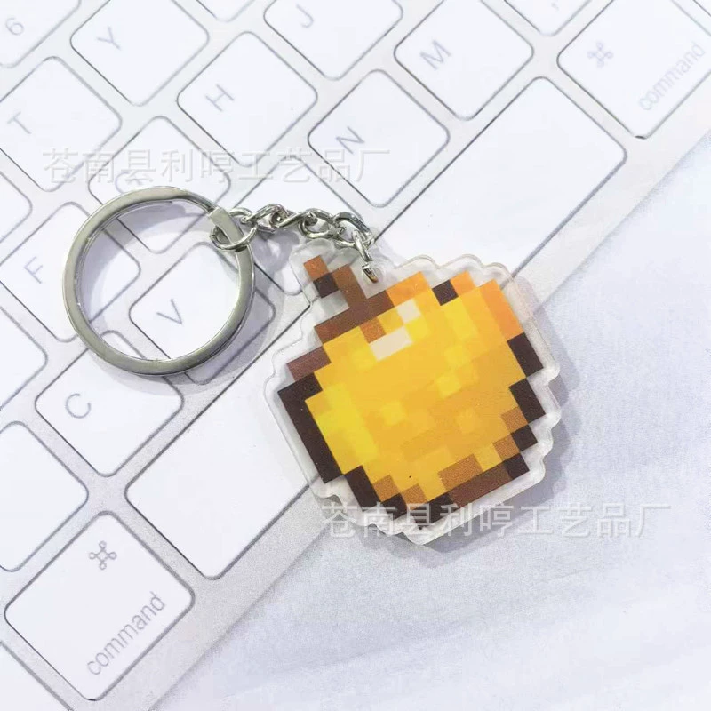 Cartoon acrylic keychain, backpack accessory