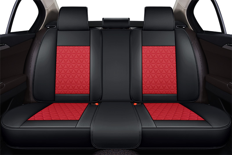Four-Season Universal Car Seat Covers for Five-Seater Cars, Luxury Seat Covers, Breathable Linen Car Seat Cushions, Decorative Pads