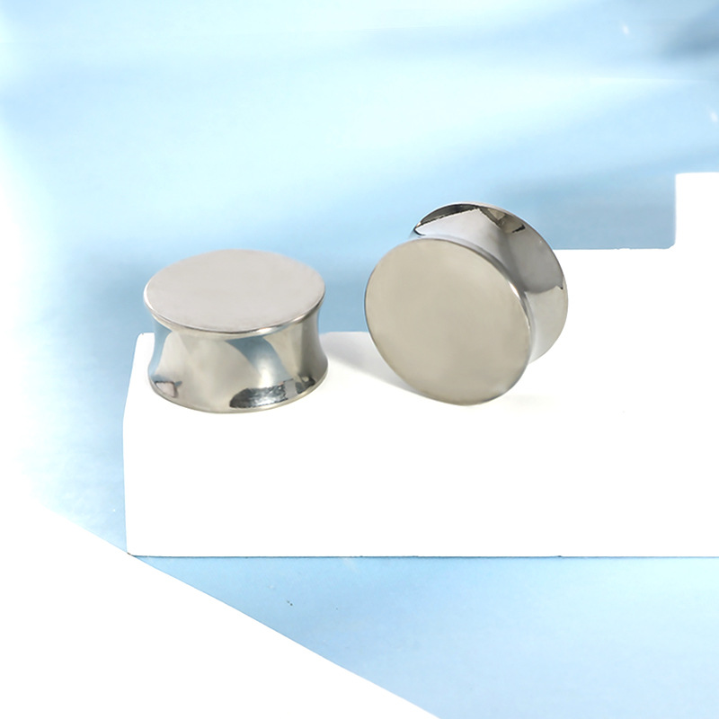 G23 Titanium Solid Waist Drum Ear Expansion Plug 2.5-20mm Auricle Body Piercing Jewelry detail image 7