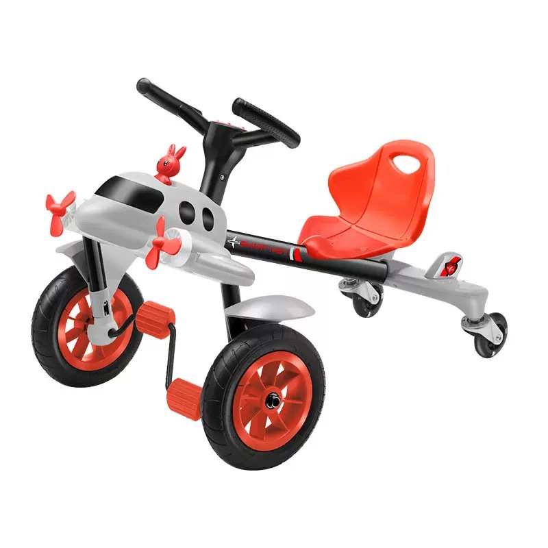 Niños pequeños aviones de deriva coche de cuatro ruedas bicicleta de patineta coche de equilibrio de tres ruedas de patinaje cuadrado coche de juguetes para niños
