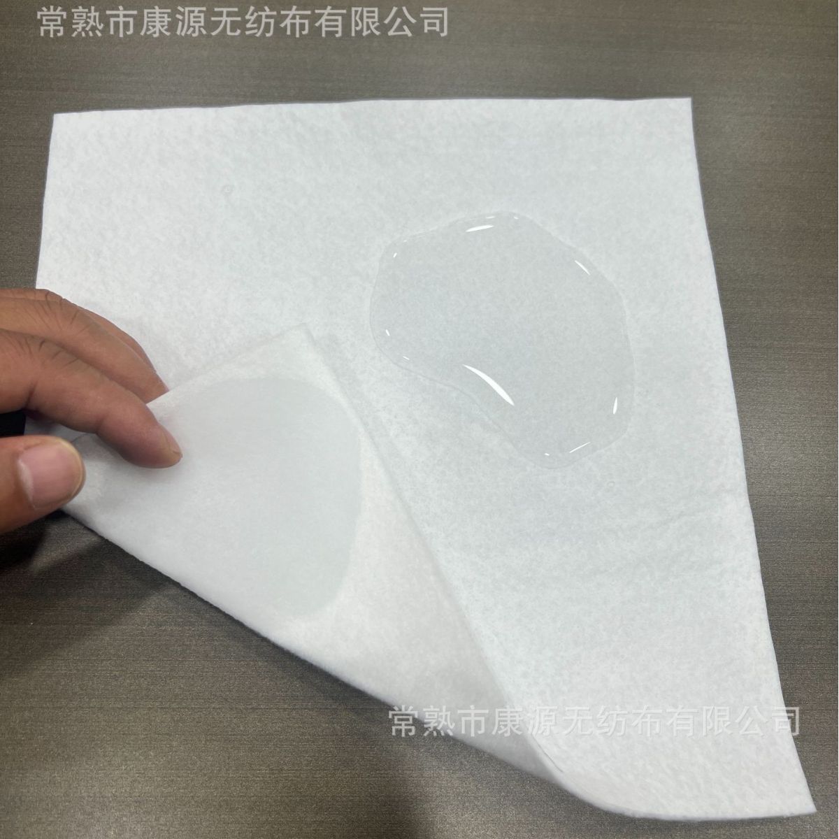 厂家生产功能性针刺无纺布 亲水吸水拒水 卫生无纺布 针刺棉医用