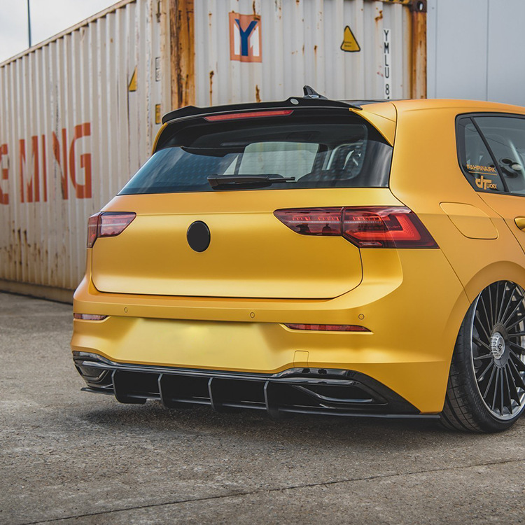 Large/public golf 8 modified blade rear lip 8GTI wind knife rear spoiler high 8/rline rear spoiler diffusion