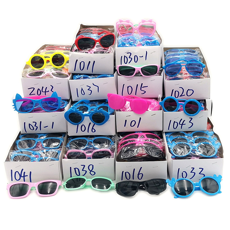 L1113 11#系列儿童墨镜 可爱卡通太阳镜男女偏光防紫外线眼镜墨镜详情8