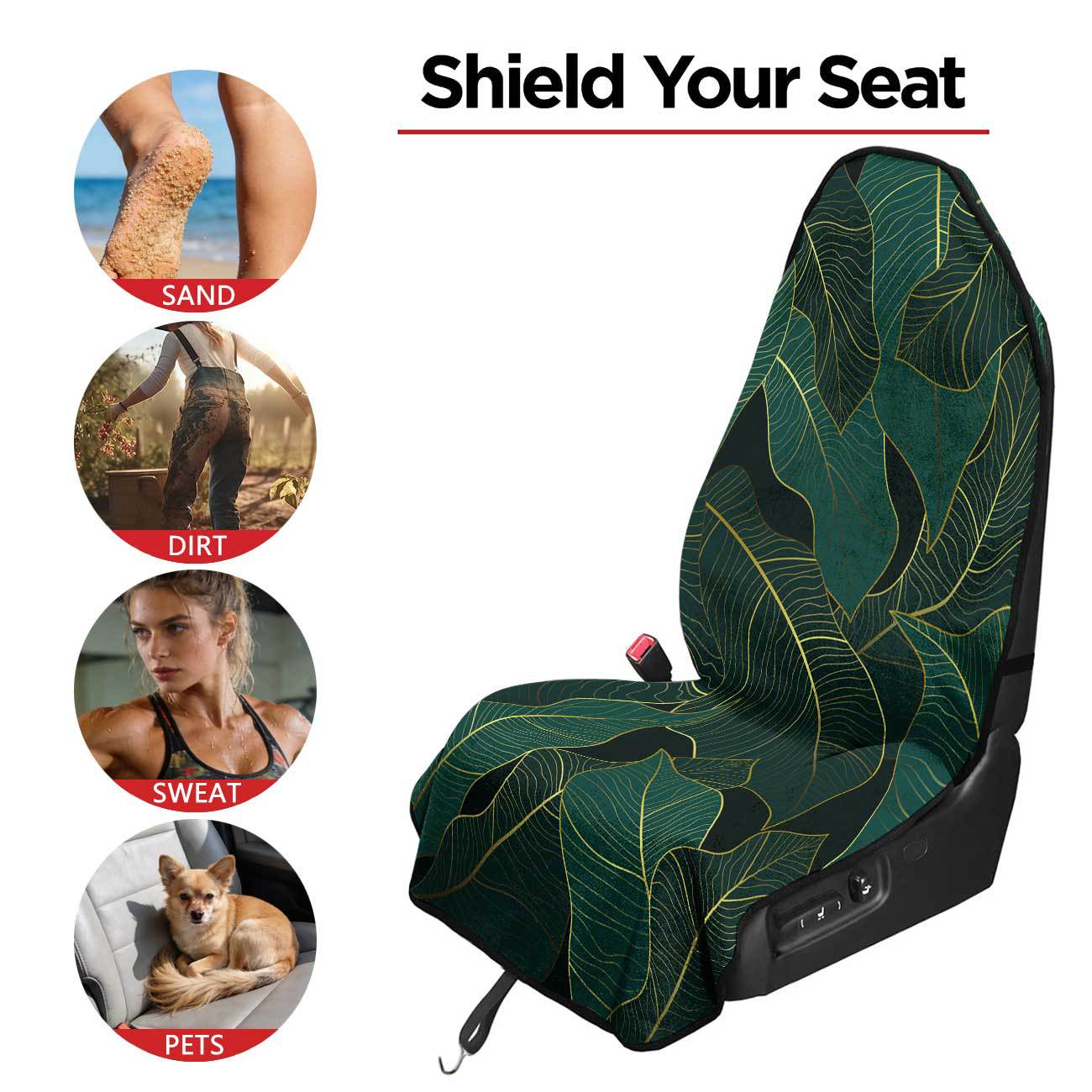 Car seat towel cover front seat protector suitable for gym and exercise, universal for all seasons, car use 132