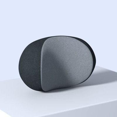 Headrest: Factory Direct Sale - p190-black-and-gray-headrest