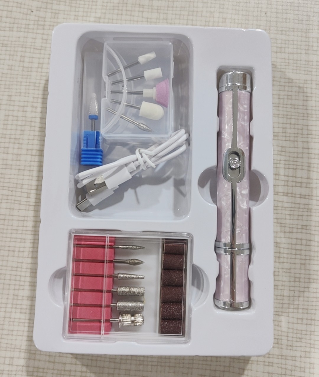 Máquina de molienda eléctrica removedor de uñas pequeño máquina de uñas especial portátil recargable salón de uñas cortador de uñas traje de removedor de piel muerta