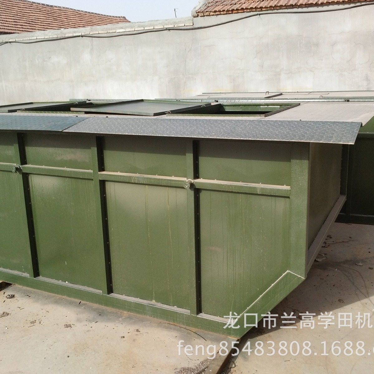 生产销售大型地埋式垃圾箱   8立方地埋箱