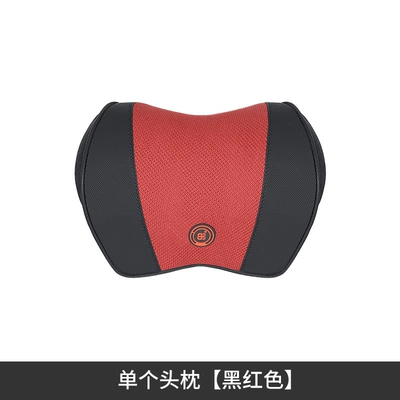 Waist Support Set – Headrest - ordinary-headrest-black-and-red