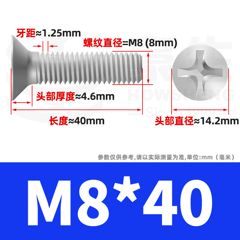 304ステンレスネジのネジの十字溝の平頭のネジのKMの機械の糸の小さいネジのm 2m 3m 4m 5m 6|undefined