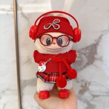 һ������labubu�tɫ�����·�17cm������ᘿ����º����Y���b�Q�b