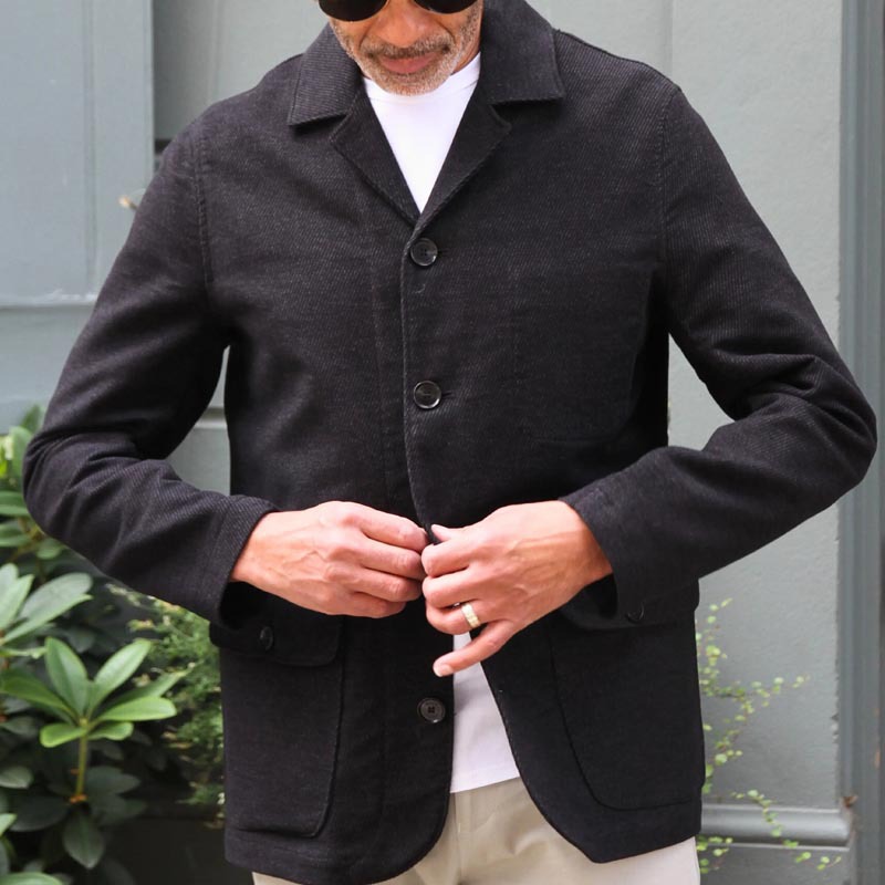 2024 men's spring and autumn cotton linen suit British style jacket top men_voghion.com