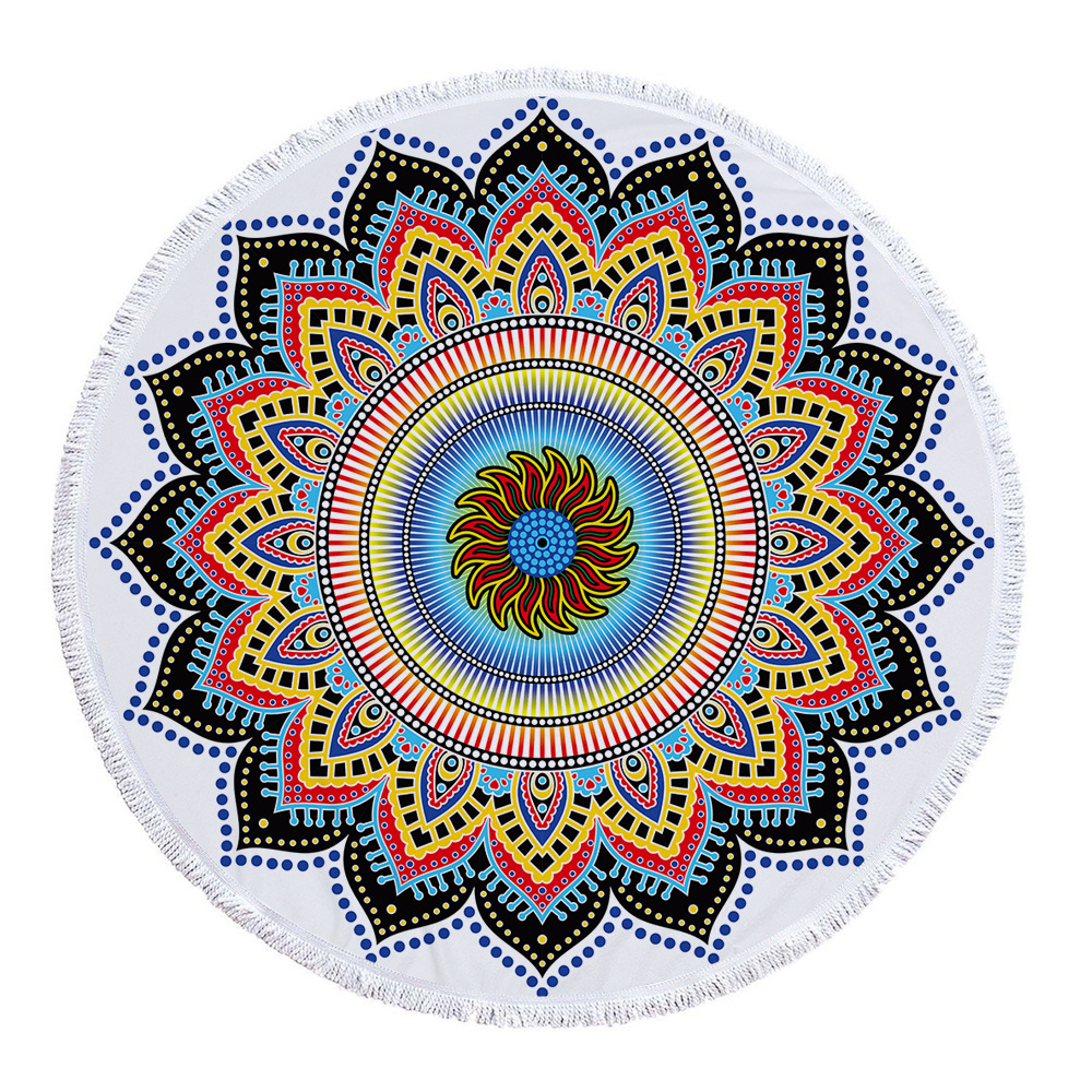 760g Weight Beach towel Home Textiles & Decor Type Superfine Fiber Material Geometric Pattern Casual, Ethnic Style Style Casual Ethnic Style Geometric Superfine Fiber Beach Towel Towels 17