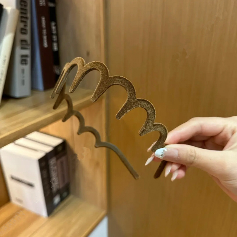 Horde de trigo diamante plegable para mujeres 2025 nuevo cráneo alto portátil viaje lavado de cara tarjeta de cabello de viaje cabello de cabeza