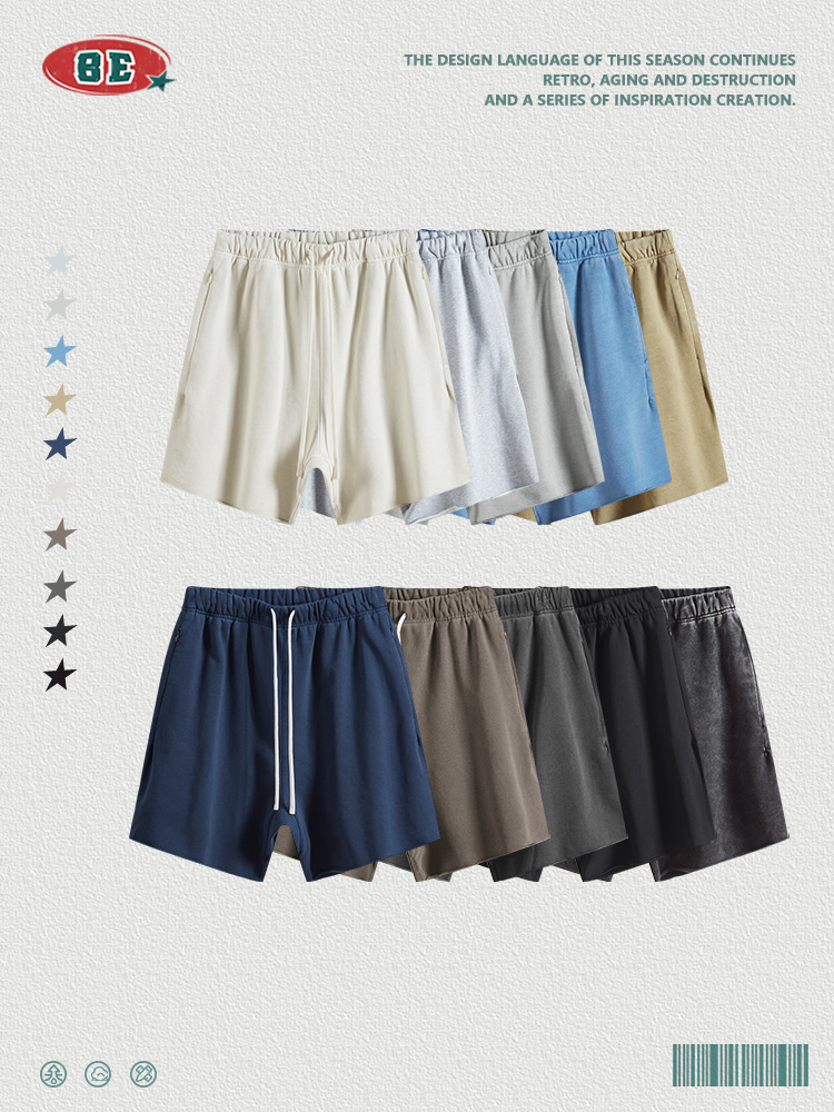Pantalones Cortos Deportivos de Cinco Puntos para Hombre Transpirables para Uso Diario