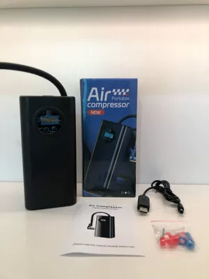 Pump Car Air Pump, Hava nasosu - cross-border-packagingcharging-digital-display-all-round-charging