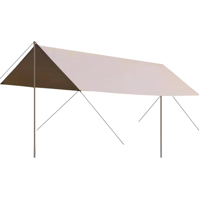 Camping Canopy Tent Outdoor Camping Sunshade Portable Sun and Rain Protection Beach Car Side Vinyl Curtain Wholesale